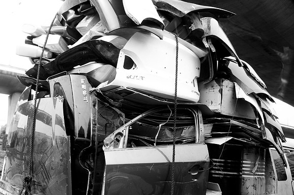 end of car, China (2016)